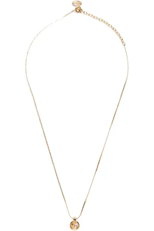 Dior 1990-2010 CD-logo pendant necklace