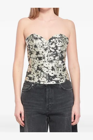 Stella McCartney Floral-jacquard top