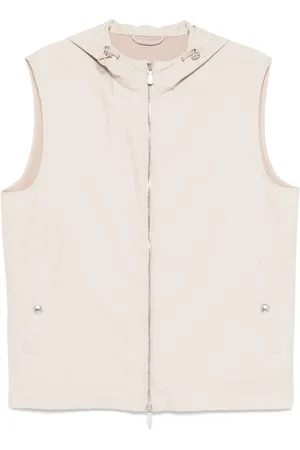 ELEVENTY Hooded gilet