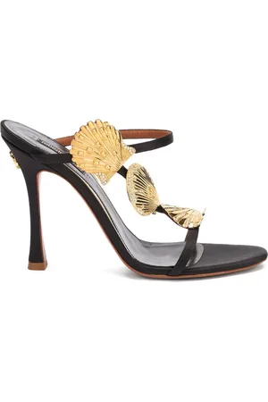 Roberto Cavalli Shell-appliqué sandals