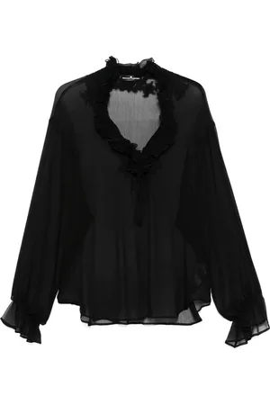 ERMANNO SCERVINO Semi-sheer blouse
