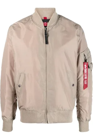 Alpha Industries Zip-up bomber jacket