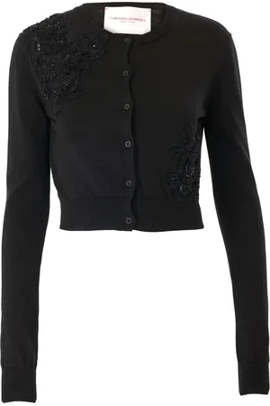 Carolina Herrera Lace-appliqué cardigan