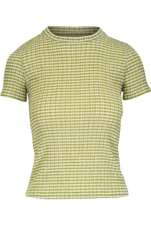 Vince Gingham T-shirt