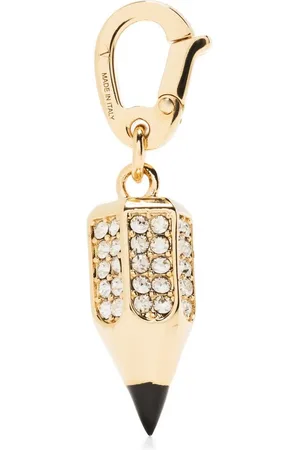VALENTINO GARAVANI Crystal-embellished pencil charm