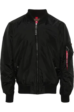 Alpha Industries Zip-sleeve bomber jacket