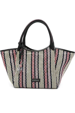 Emporio Armani Basket-weave tote bag