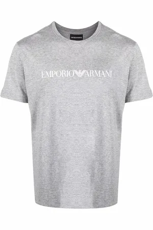 Emporio Armani Logo-print cotton T-shirt