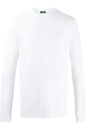 ZANONE Long-sleeved cotton T-shirt