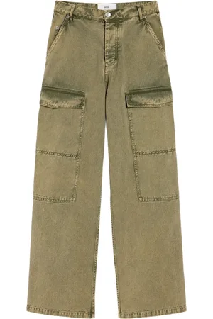 Ami Wided-leg cargo jeans