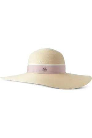 Le Mont St Michel Blanche straw capeline hat