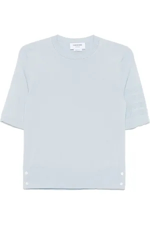 Thom Browne 4-Bar pointelle T-shirt