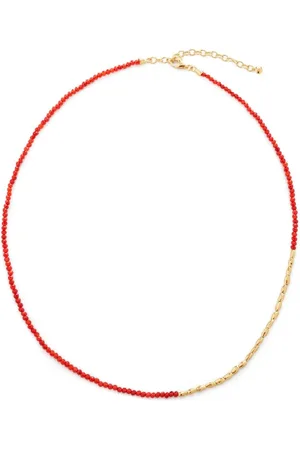 Monica Vinader Mini Nugget Gemstone Beaded Necklace