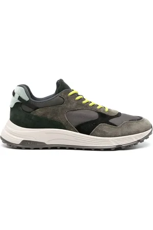 Hogan Hyperlight panelled suede sneakers
