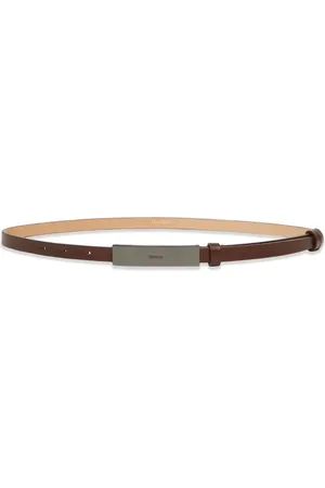 Sportmax Logo-buckle belt