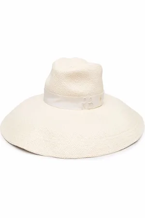 Ruslan Baginskiy Embroidered-logo fedora hat