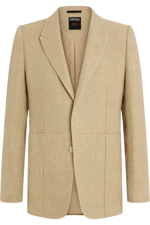 Ermenegildo Zegna Mélange linen blazer