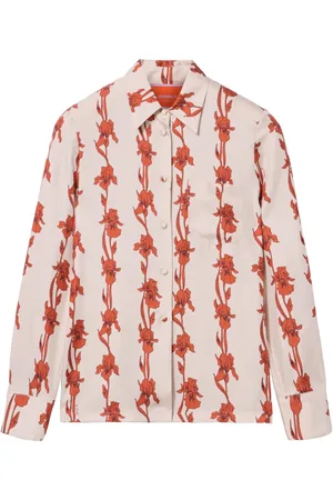 La DoubleJ Iris-print shirt