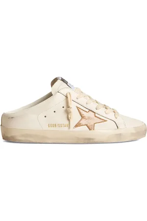 Golden Goose Super-Star sabot leather sneakers
