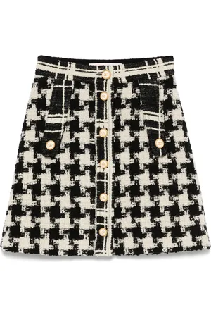 VALENTINO GARAVANI Tweed mini skirt