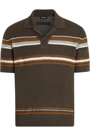 Ermenegildo Zegna Cotton-silk polo shirt