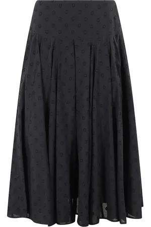 ULLA JOHNSON Luisa dotted midi skirt