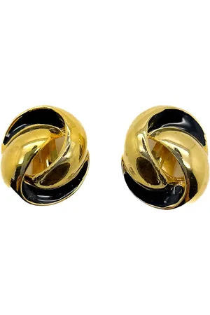 JENNIFER GIBSON JEWELLERY 1980s knot earrings