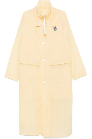 Lacoste Rubberised-logo parka coat