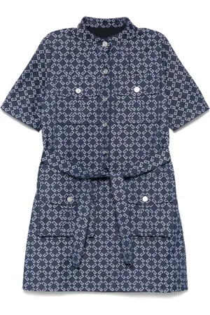 Givenchy Monogram 72 denim mini dress