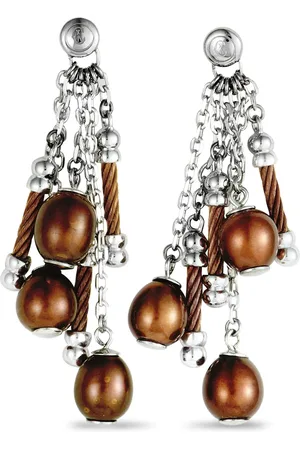 Charriol Pearl-embellished dangle earrings