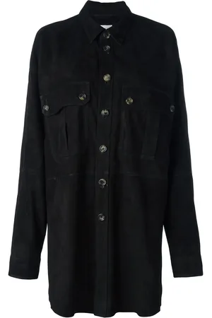 FAITH CONNEXION Leather shirt jacket