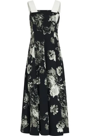 Gloria Coelho English Garden midi dress