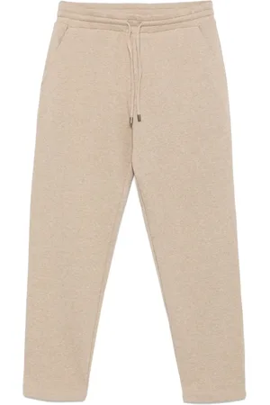 CANALI Mélange-effect track pants