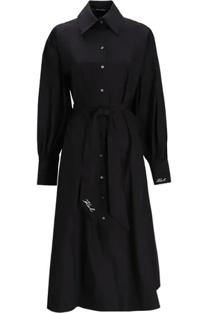 Karl Lagerfeld Logo-embellished midi dress