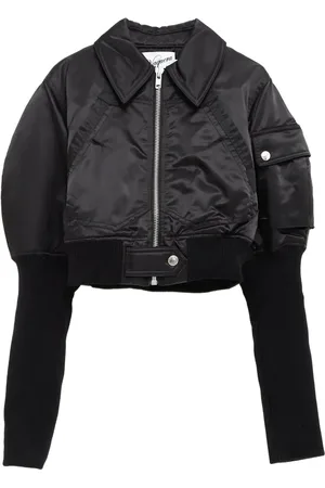 Vaquera Satin bomber jacket