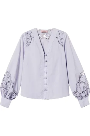 Twin-Set Broderie-anglaise shirt