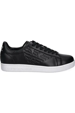 EA7 Logo-debossed sneakers
