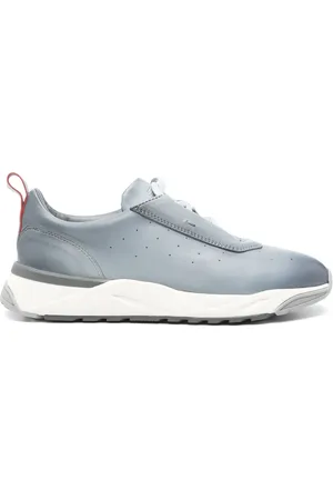 santoni Leather sneakers