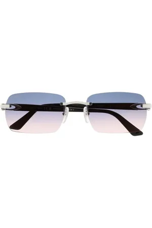 Cartier Gradient rectangle-frame sunglasses