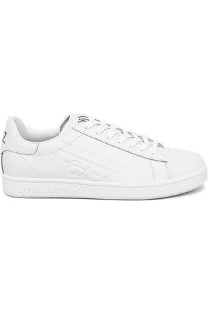 EA7 Logo-debossed sneakers