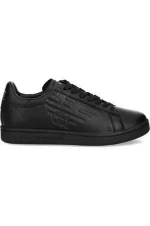 EA7 Logo-debossed sneakers