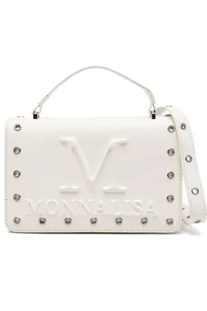 MONNALISA Logo-debossed tote bag