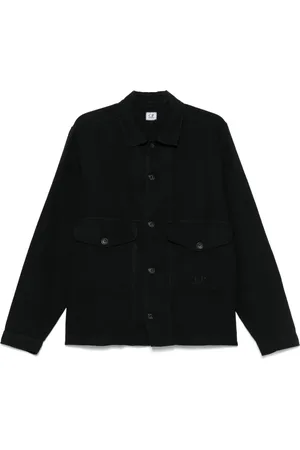 C.P. Company Logo-embroidered shirt