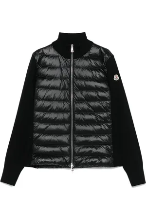 Moncler Wool zip-up puffer jacket