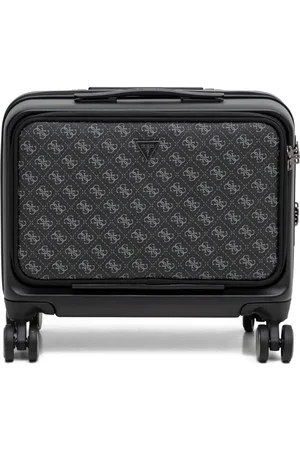 Guess Monogram-pattern luggage