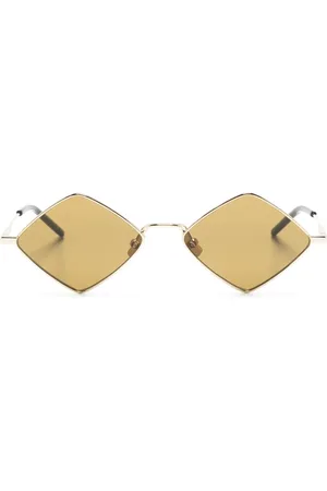 Saint Laurent Lisa diamond-frame sunglasses