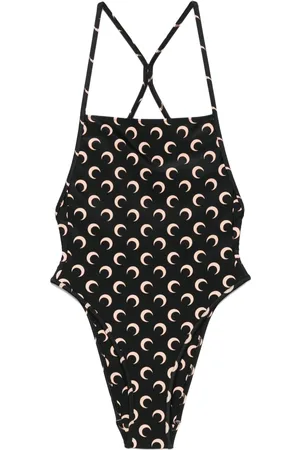 Marine Serre Moon-printed swimsuit