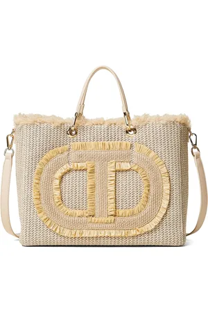 Twin-Set Oval T-appliqué tote bag