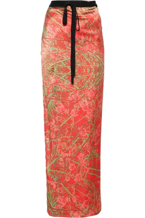 Barbara Bologna Printed midi skirt