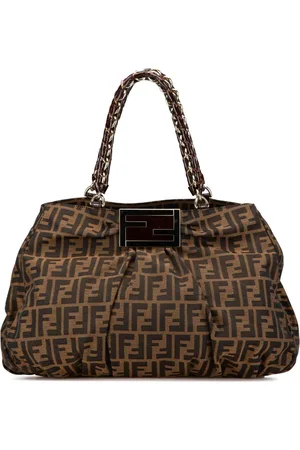 Fendi 2000-2010 Zucca Canvas Mia tote bag
